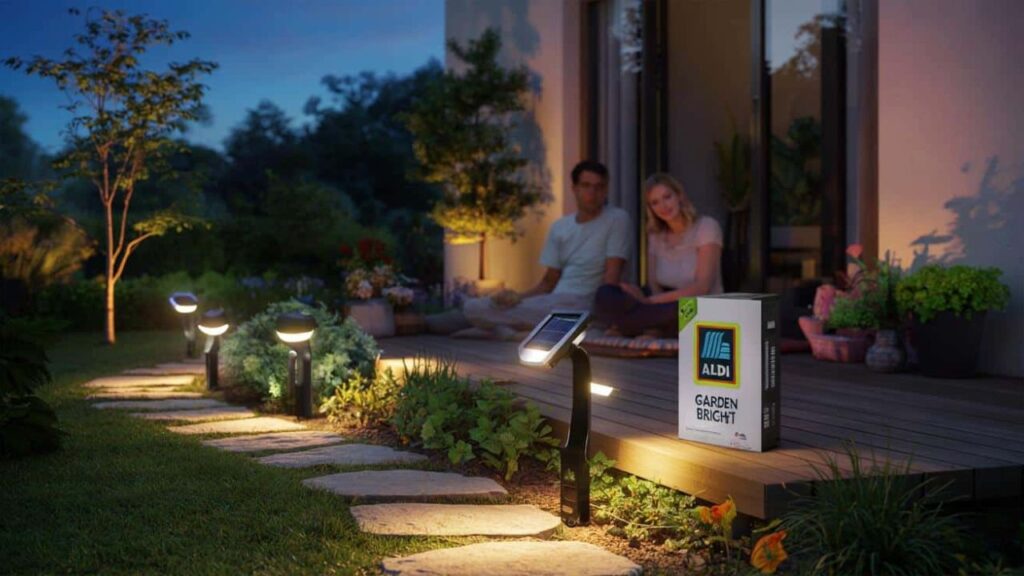 Aldi bringt neue Solar-Gartenstrahler