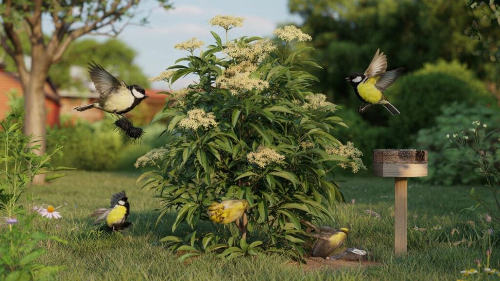 Kohlmeisen zuverlässig in jeden Garten