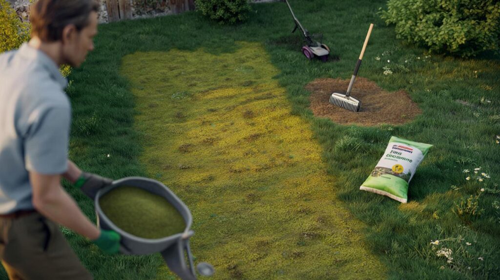 Frühlingsschock für den Rasen