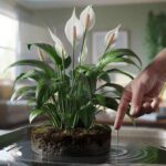 Mit dieser simplen Gieß-Methode blüht Ihr Einblatt das ganze Jahr