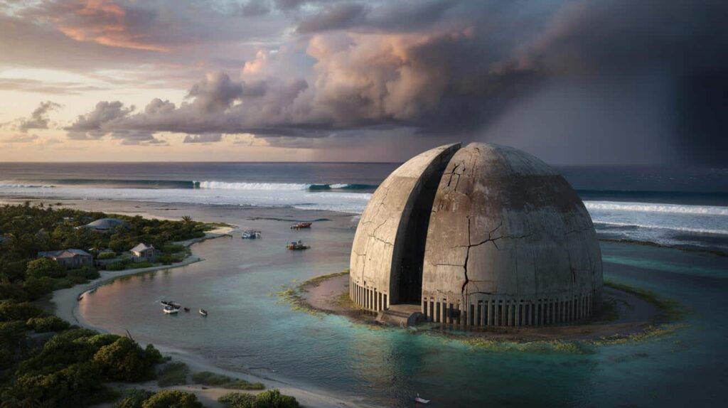 Radioaktiver Beton droht