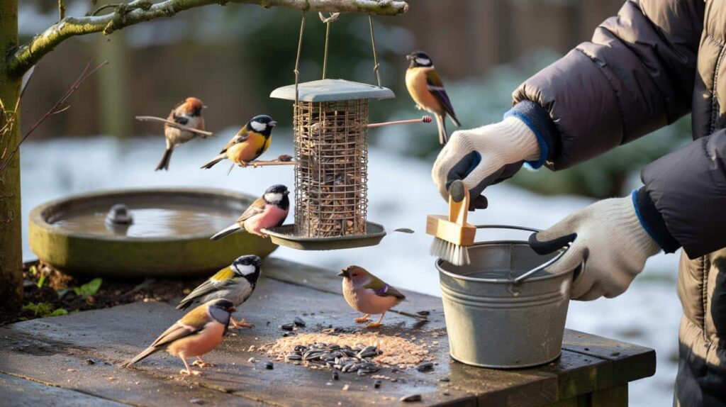 Warum Sie Ihre Vogelfutterstelle