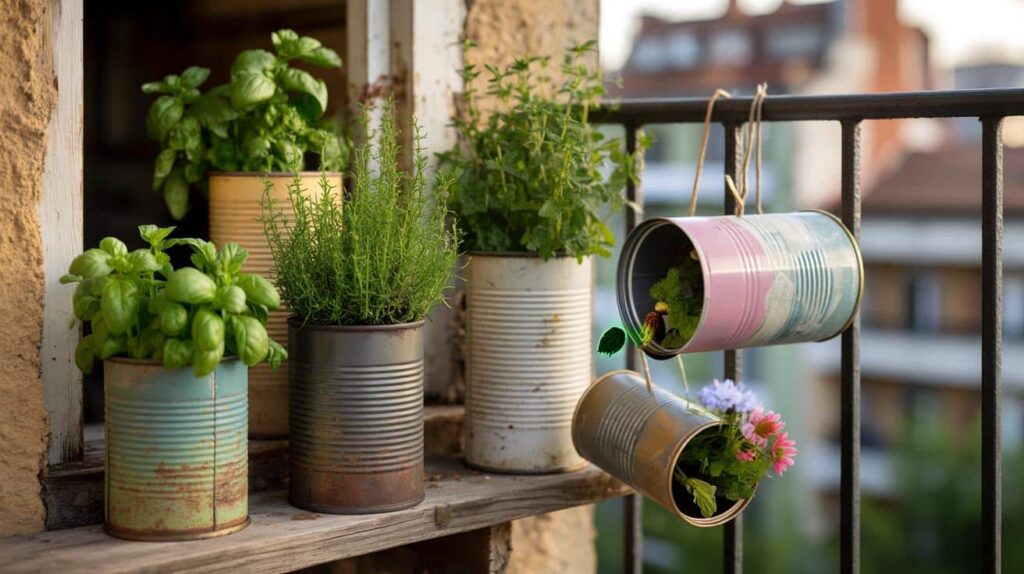 Weg mit dem Müll? Warum Sie diese Dosen jetzt für Kräuter brauchen